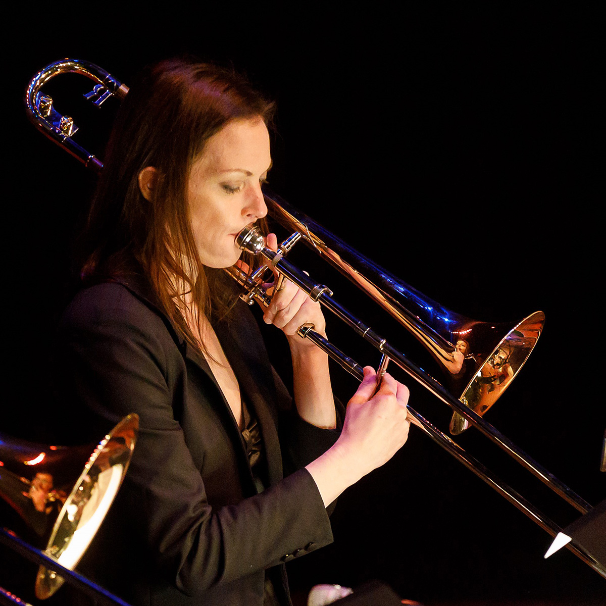 Catherine Noblet on Trombone