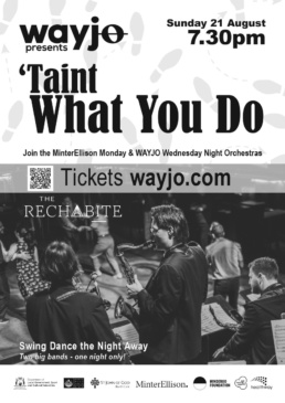 WAYJO22 Taint What You Do Poster